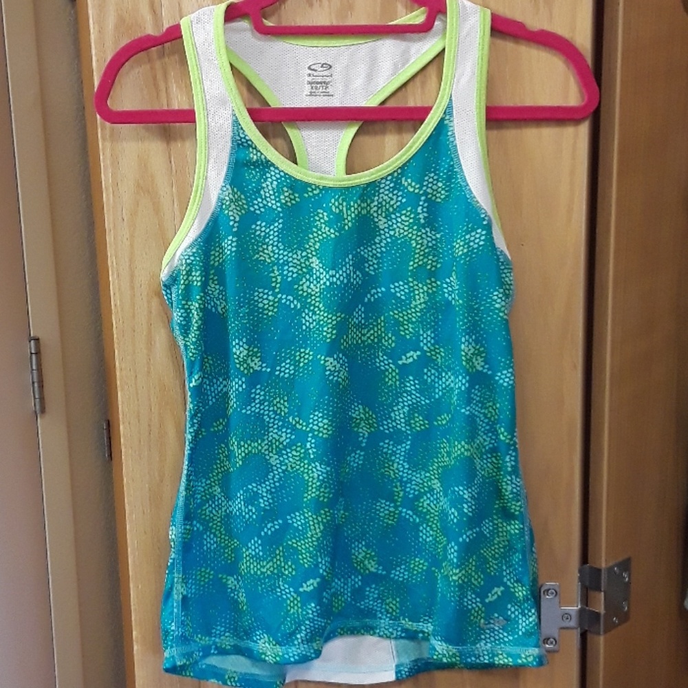 Teal DryFit Tank